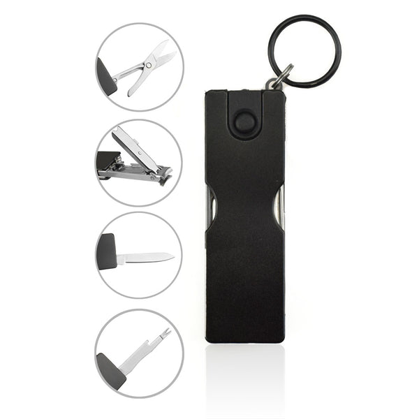 Mini Multi-functional Knife Keychain