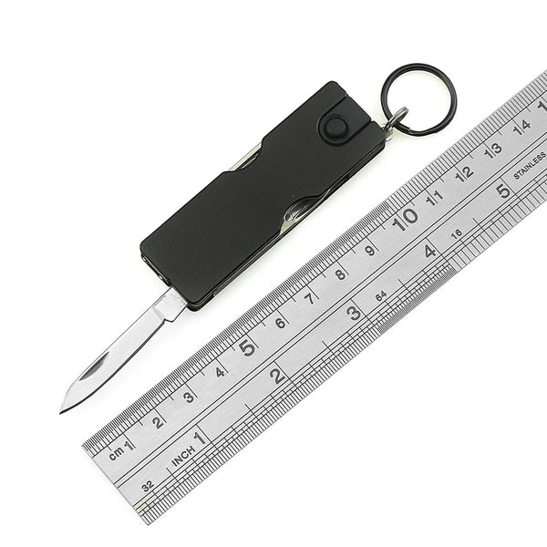 Mini Multi-functional Knife Keychain