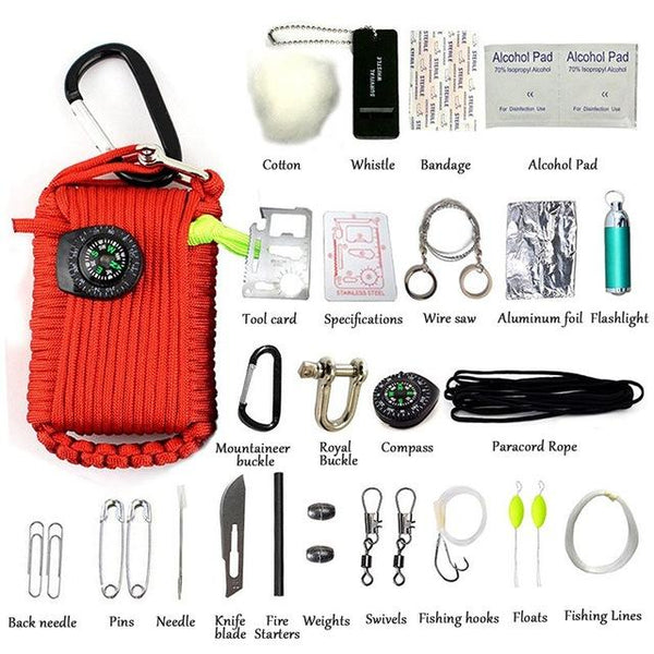 29 in 1 Outdoor SOS Kit