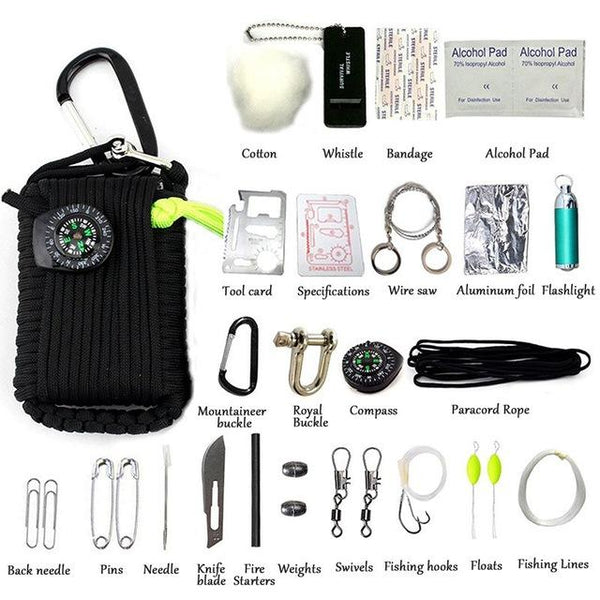 29 in 1 Outdoor SOS Kit