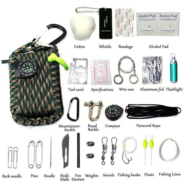 29 in 1 Outdoor SOS Kit